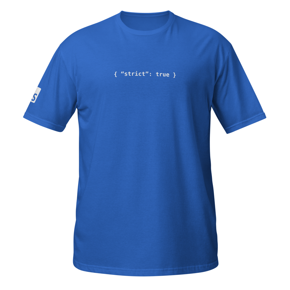 {strict:true} shirt
